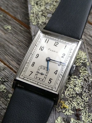 Vintage tank watch  Phenix Eros 1930's 22x36.5mm - Image 1 of 4
