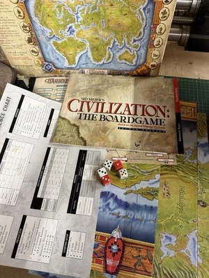 Sid Meier's Civilization the Board Game Eagle Games 2002 2nd Edition - Bild 1 von 4