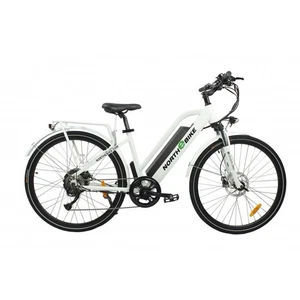 Women Step‑Through Electric Bike 500W 48V Full Suspension – White - Picture 1 of 2