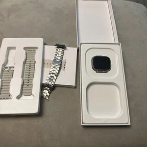 Apple Watch Ultra 2 49mm Titanium white/beige TL ML One Size - Zdjęcie 1 z 8