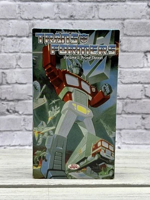 Transformers - Vol. 1: Prime Threat (VHS, 2000) Great Condition - Image 1 of 3