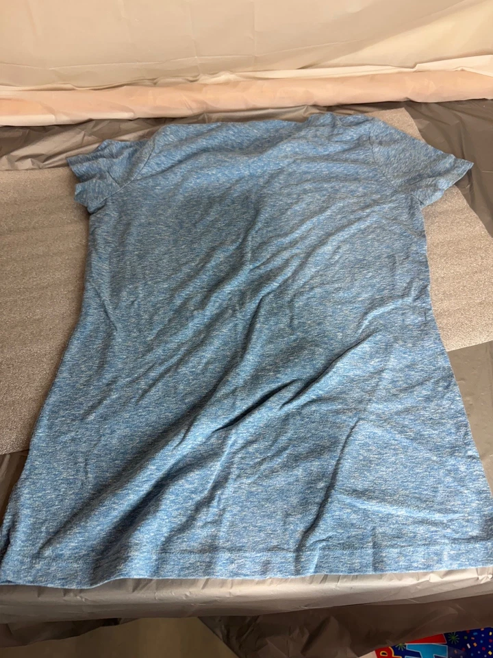 Mossimo Supply Co. Camiseta Unisex Niños Azul Medio Jaspeado Cuello Redondo Foto 1 de 3