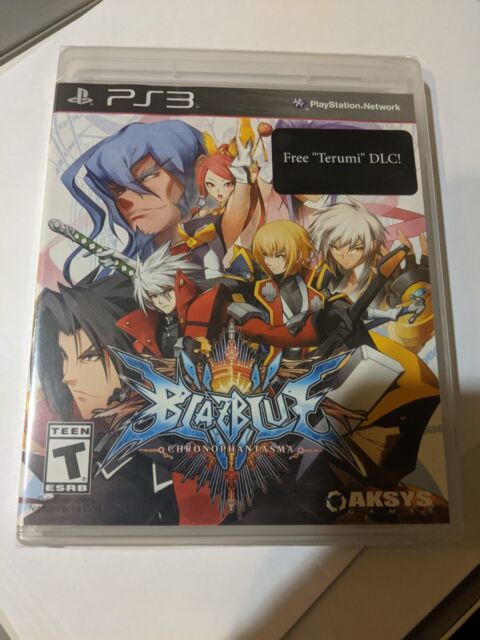 Jogo Blazblue Chrono Phantasma Ps3 Midia Fisica Aksys