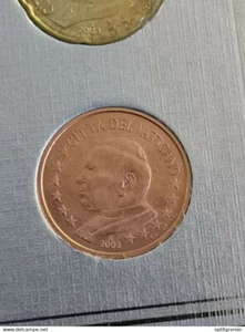 5 EURO CENT VATICAN 2003 / ISSUE DU COFFRET / VATICANO EURO CENTS CENTIMES - Picture 1 of 2