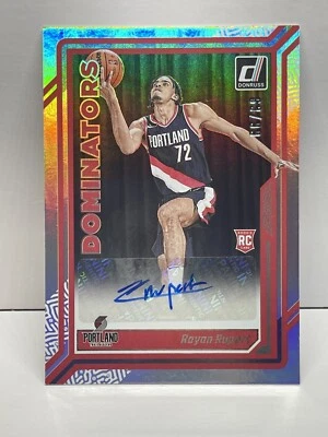 2023-24 Donruss Basketball #RD-RUP Rayan Rupert Dominators Holo Auto /99 - Image 1 of 3