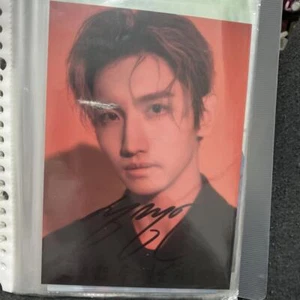 Tvxq Changmin Autographed Postcard With Message - Picture 1 of 2