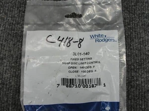 Emerson L36-045 / 3L01-300 / 6100096 / Snap Disc Limit Control L140-40F - Picture 1 of 4