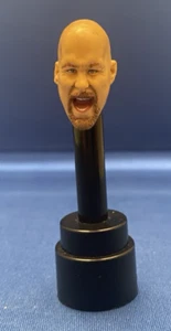 WWE Jakks Male Head Custom Fodder 1/12 6" Stone Cold Steve Austin Open Mouth - Bild 1 von 6