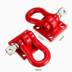 1 Pair 1:10 Scale Hook Shackles for RC SCX-10 Crawler Truck U.S. SELLER IN STOCK - Picture 1 of 6