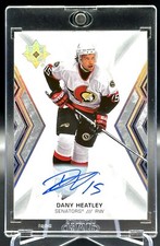 2021-22 Upper Deck Ultimate Collection Dany Heatley Autograph