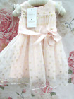 BNWT Pink Sparkle Christening Party Occasion Dress 3-6 MONSOON £40