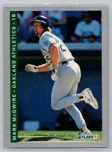 1993 Fleer Mark McGwire #296 - Picture 1 of 2