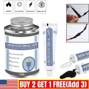 Liquid Insulation Electrical Tape Tube Paste Waterproof Anti-uv Fast Dry - Picture 1 of 16