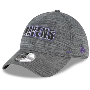 Baltimore Ravens New Era NFL Training Sideline 39THIRTY Flex Hat - Graphite - Picture 1 of 4