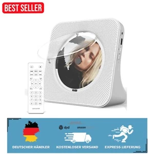 Kompakter CD-Player mit Fernbedienung, FM-Radio & HiFi-Sound für Musikliebhaber - Bild 1 von 2