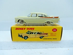 DEAGOSTINI DINKY TOYS - No.191 - DODGE ROYAL SEDAN Mint in Box not Atlas Dinky - Picture 1 of 4