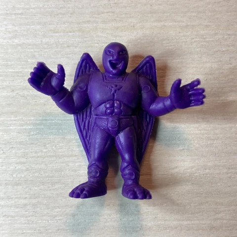 M.U.S.C.L.E. Men #187 HAWKMAN B Purple CLASS B 2" Muscle Figure Mattel Cover