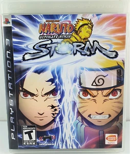 PS3 NARUTO Ultimate Ninja Storm Playstation 3 Game & Manual Sony 2008 PAL Ret Vg - Foto 1 di 10