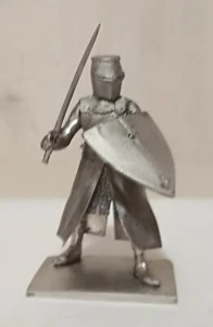 VID soldados Kn-1-007 caballero europeo 12c. Figura de colección de metal 54-60 mm - Imagen 1 de 9