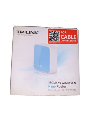 Boxed* TP-Link TL-WR702N 150Mbps Wireless N Nano Router - Image 1 of 4