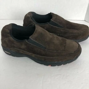 NEVADOS Comfort Hiking Loafers Womens size 8 Brown Suede Slip On Gorpcore Active - Picture 1 of 9