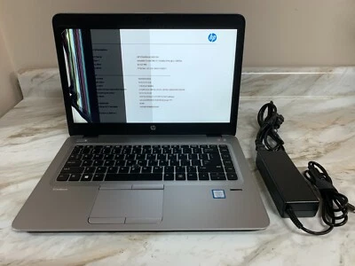 HP EliteBook 840 G4 QHD 14” Laptop i7-7500U, 8GB RAM, 128GB SSD w/ Dock. Station - Image 1 of 4