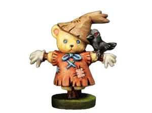Teddy Bear Scarecrow Aurora Model Miniatures Metal Figure Unpainted CT-021 - Picture 1 of 7