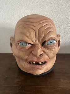 lord of the rings Gollum Seigneur Des Anneaux Mask Masque 2008 New Line Prod - Photo 1/6