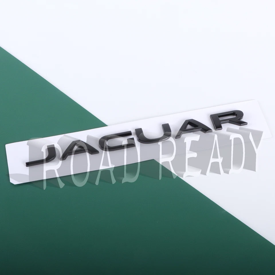 For Jaguar Sport All Black Liftgate Tailgate Hatch Emblem Badge Nameplate Letter Foto 1 de 4