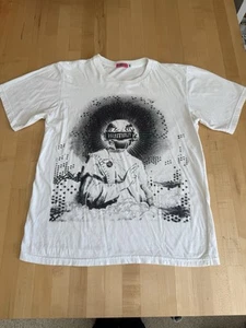 T shirt vintage daft punk taglia media fascia maglietta manica corta bianca shirt - Foto 1 di 7