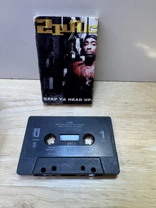 2Pac-Keep Ya Head Up Cassette Single 1993 - Interscope Records - Imagen 1 de 2