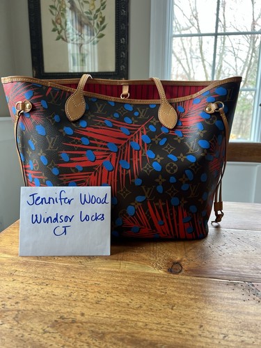 LOUIS VUITTON（LV） Borsa Louis Vuitton Edizione Limitata Monogram Jungle Dots Neverfull MM Splendida!