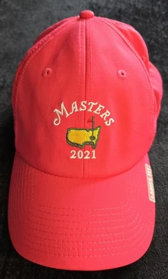 Sombrero de golf PGA Augusta National Masters 2021 rosa damas American Needle para mujer Foto 1 de 4
