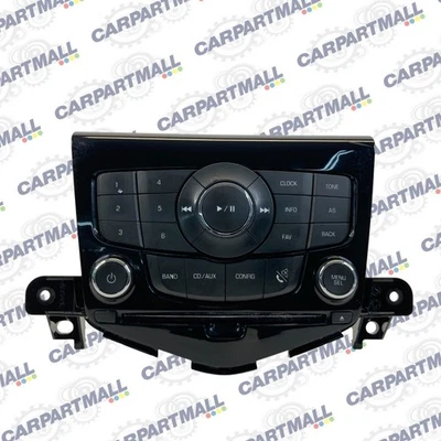 2011-2016 Chevrolet Cruze AM/FM Radio Face Control Plate Control 95914367 OEM - Image 1 of 4