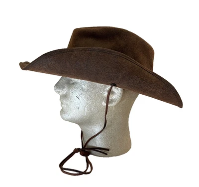 OUTBACK TRADING CO. POLVO DORADO VAQUERO OCCIDENTAL EMPACABLE SOMBRERO MARRÓN MUJER HOMBRE GRANDE Foto 1 de 4