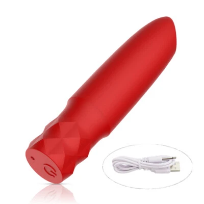 Mini Bullet Vibrator G-spot Clit Dildo Massager Sex Toys for Women Rechargeable - Image 1 of 4