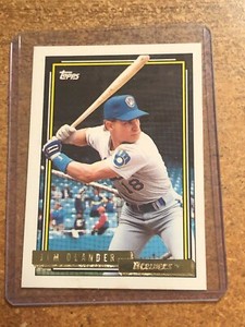 1992 Topps Gold Baseball  # 7 Jim Olander