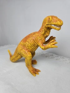 1992 Vtg U.K.R.D. ALLOSAURUS Solid Rubber Dinosaur #2022244 Toy Figure 4" H - Picture 1 of 11