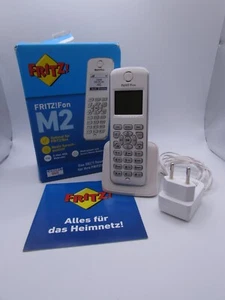 AVM Fritz!Fon M2 CECT Telefon - weiß mit Akku, Ladeschale und Netzteil getestet - Bild 1 von 11