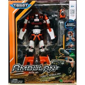 Young Toys TOBOT AMBULAN ATHLON Transforming Robot Car Toy Action Figure New