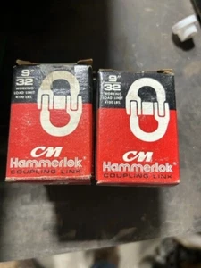 Lot of 8- NEW STOCK CM Hammerlok (664228) 9/32" 7mm Coupling Link - Picture 1 of 2
