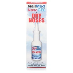 NeilMed NasoGel Drip-Free Spray for Dry Noses 30ml Bottle - Picture 1 of 1