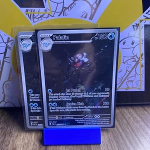 Pokemon Palafin 225/091 Paldean Fates Illustration Rare Holo NM - Picture 1 of 1