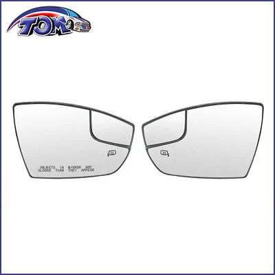Vidrio espejo retrovisor derecho derecho derecho 2 piezas para Ford Escape 2013-2016 Ford C-Max 2013-2018 Foto 1 de 3