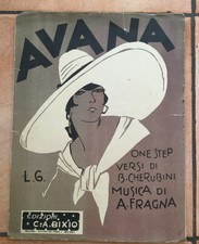 Spartito Musicale AVANA - Edizioni Bixio