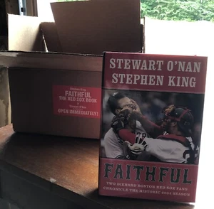 FULL CASE! 10 Stephen King Faithful TRUE 1st Edition 1st Printing $26 Red Sox! - Picture 1 of 11