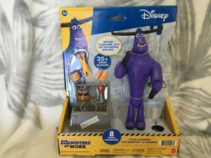 Figura Disney Monsters at Work Tylor Tuskmon 8" The Jokester Mattel Monters Inc. - Imagen 1 de 3