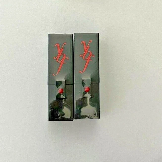 LOTE DE 2 LÁPICES LABIALES YBF REGAL & ROMANTIC ROJO REAL 0,123 oz Foto 1 de 1