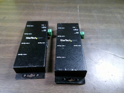 X2 STARTECH ST4300USBM Rugged 4 Port Industrial USB 3.0 Hub - Image 1 of 4