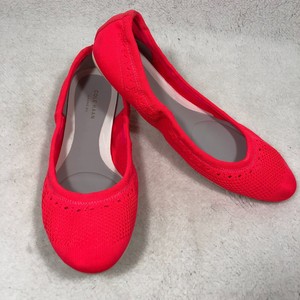 Cole Haan Grand OS Womens Shoes Size 9 Neon Pink Ballet Flats Size 9 GUC